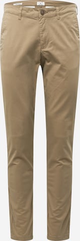 JACK & JONES Slim fit Chino trousers 'Marco Dave' in Beige: front