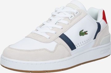 LACOSTE Platform trainers in White: front