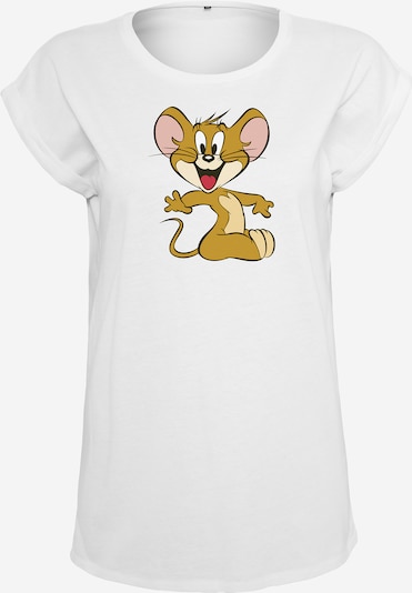 Tricou 'Tom & Jerry Mouse' Merchcode pe alb, Vizualizare produs
