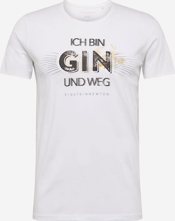 Coupe regular T-Shirt 'Gin Weg' EINSTEIN & NEWTON en blanc : devant