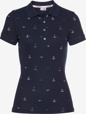 KangaROOS Poloshirt in Blau: predná strana