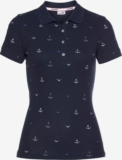 KangaROOS Poloshirt in marine, Produktansicht