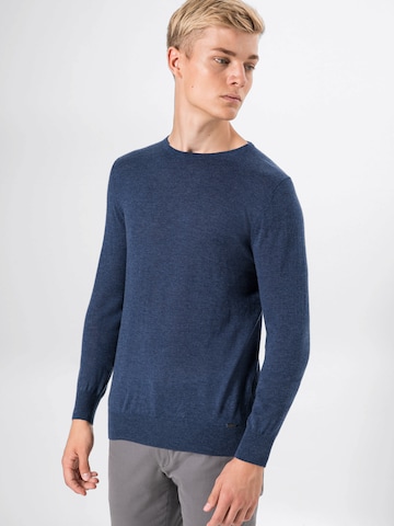 OLYMP Sweater in Blue: front