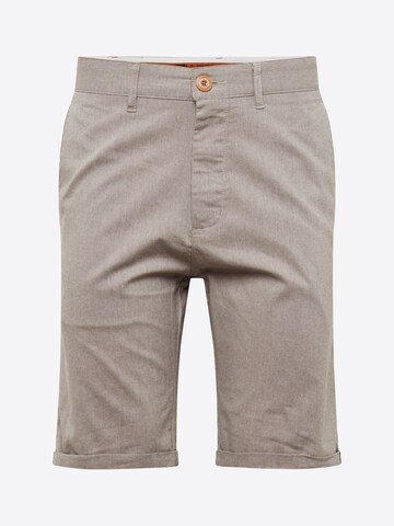 Iriedaily Regular Панталон Chino 'Golfer Chambray' в сиво: отпред