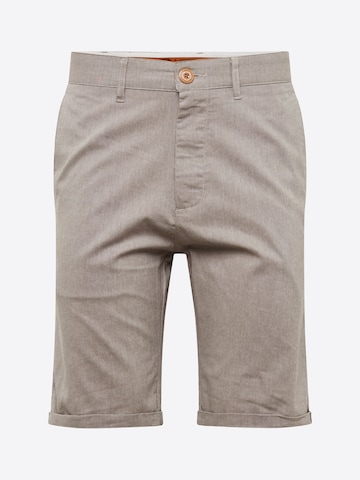 Iriedaily Regular Chino 'Golfer Chambray' in Grijs: voorkant