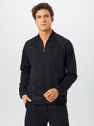 ADIDAS ORIGINALS Between-Season Jacket in Black: front