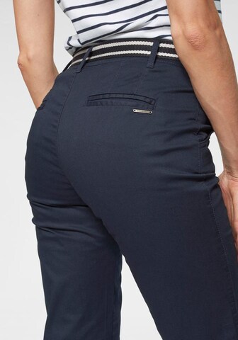 KangaROOS Regular Chinohose in Blau