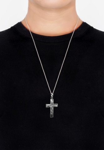 Pendentif 'Kreuz' KUZZOI en argent : devant