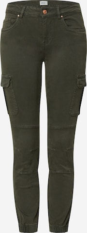 Pantalon cargo 'Missouri' ONLY en vert : devant