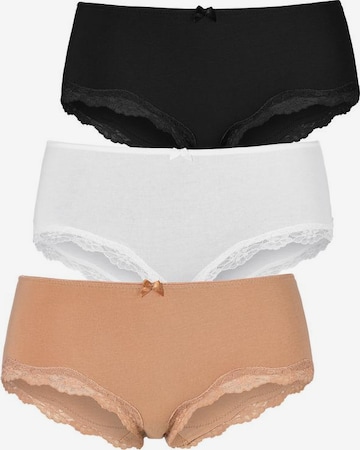 Slip LASCANA en beige : devant