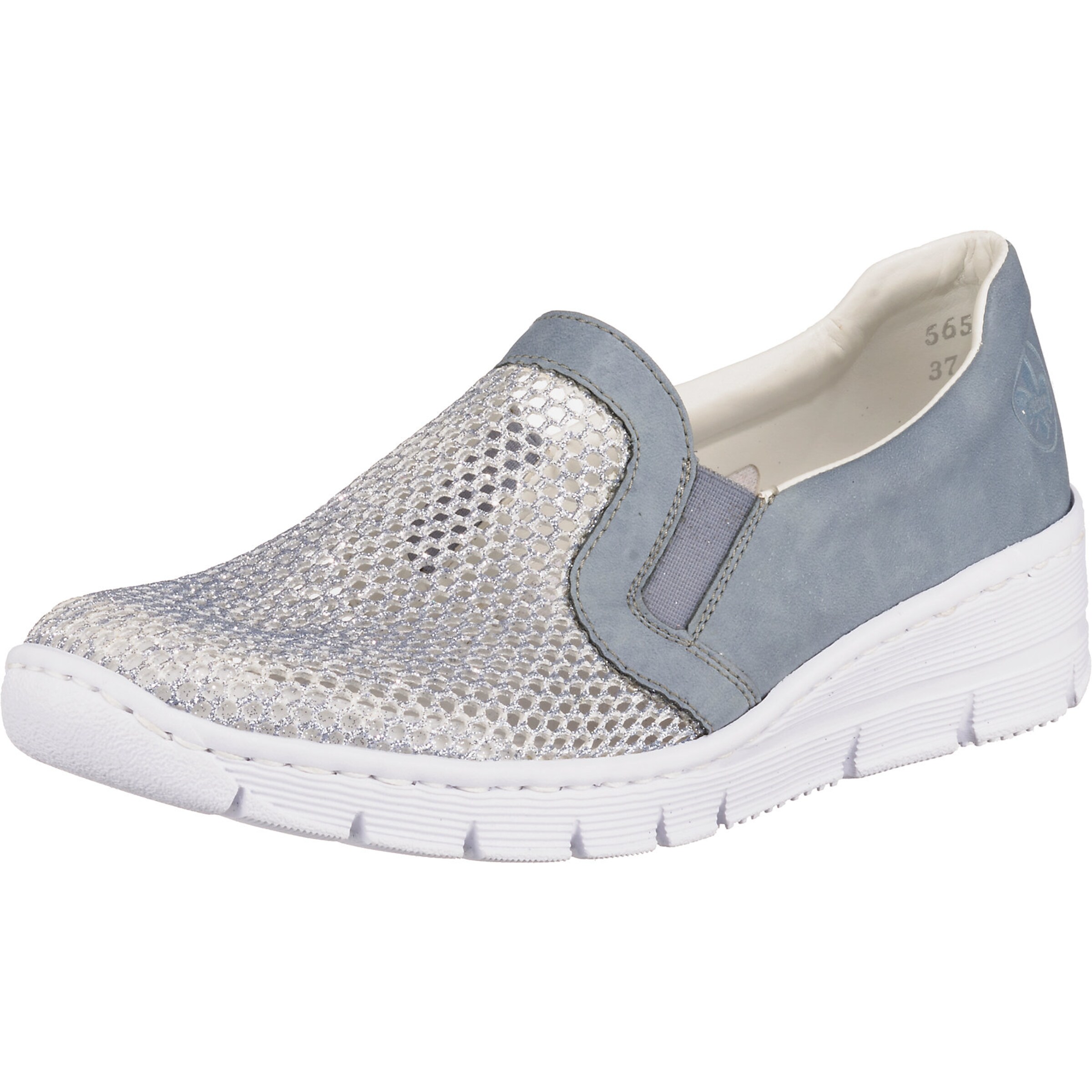 RIEKER - Sneaker in taubenblau