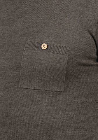 INDICODE JEANS Strickpullover 'Demarcus' in Braun