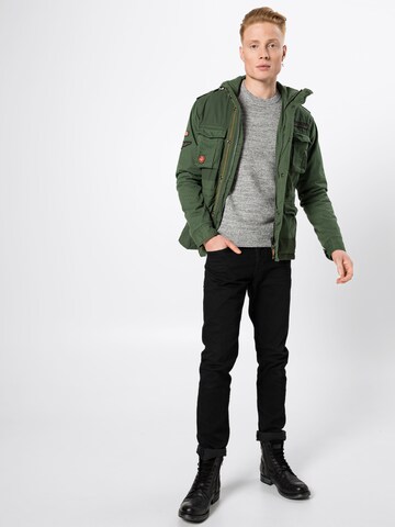 Superdry Tussenjas in Groen