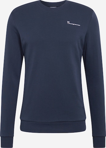 Sweat-shirt KnowledgeCotton Apparel en bleu : devant