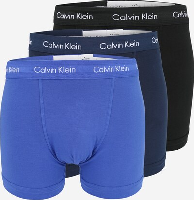 Calvin Klein Underwear Boxers en bleu cobalt / bleu nuit / noir, Vue avec produit