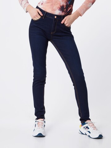 Skinny Jeans di QS in blu: frontale