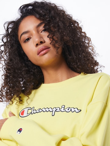 Champion Authentic Athletic Apparel Sweatshirt in Gelb