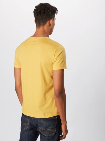 s.Oliver T-Shirt in Gelb: zadná strana