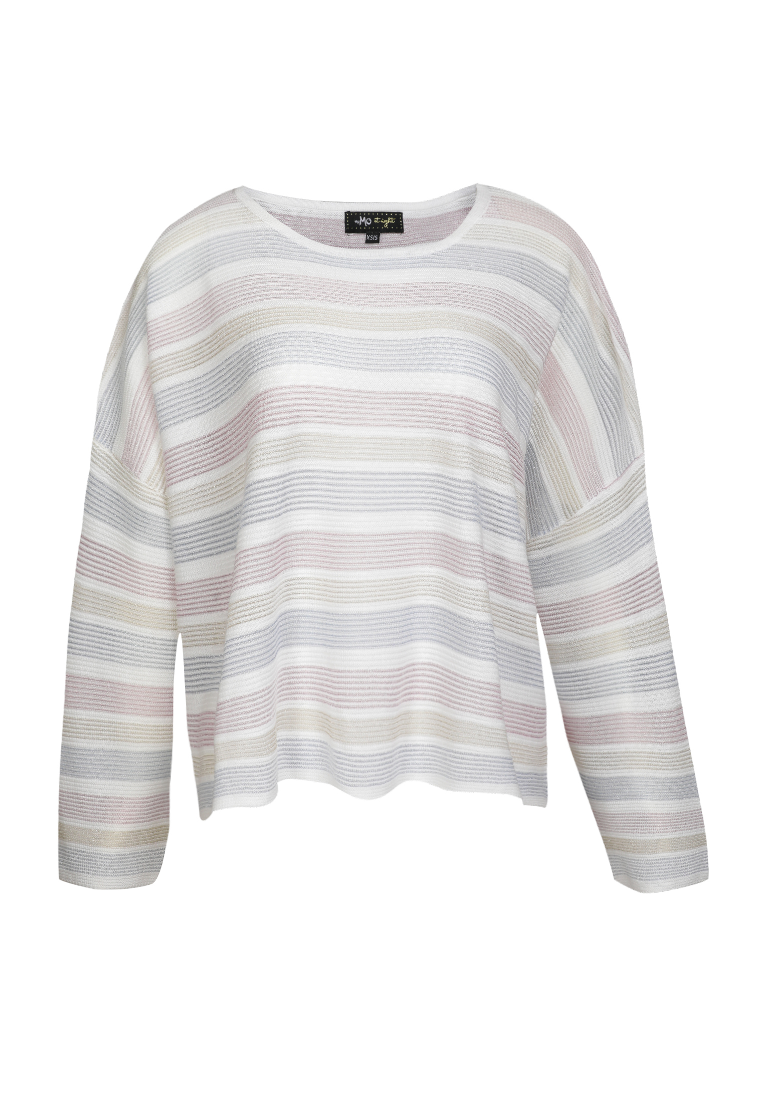 myMo at night Pullover extra large in Bianco Naturale 