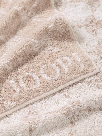 JOOP! Badlaken 'Cornflower' in Beige