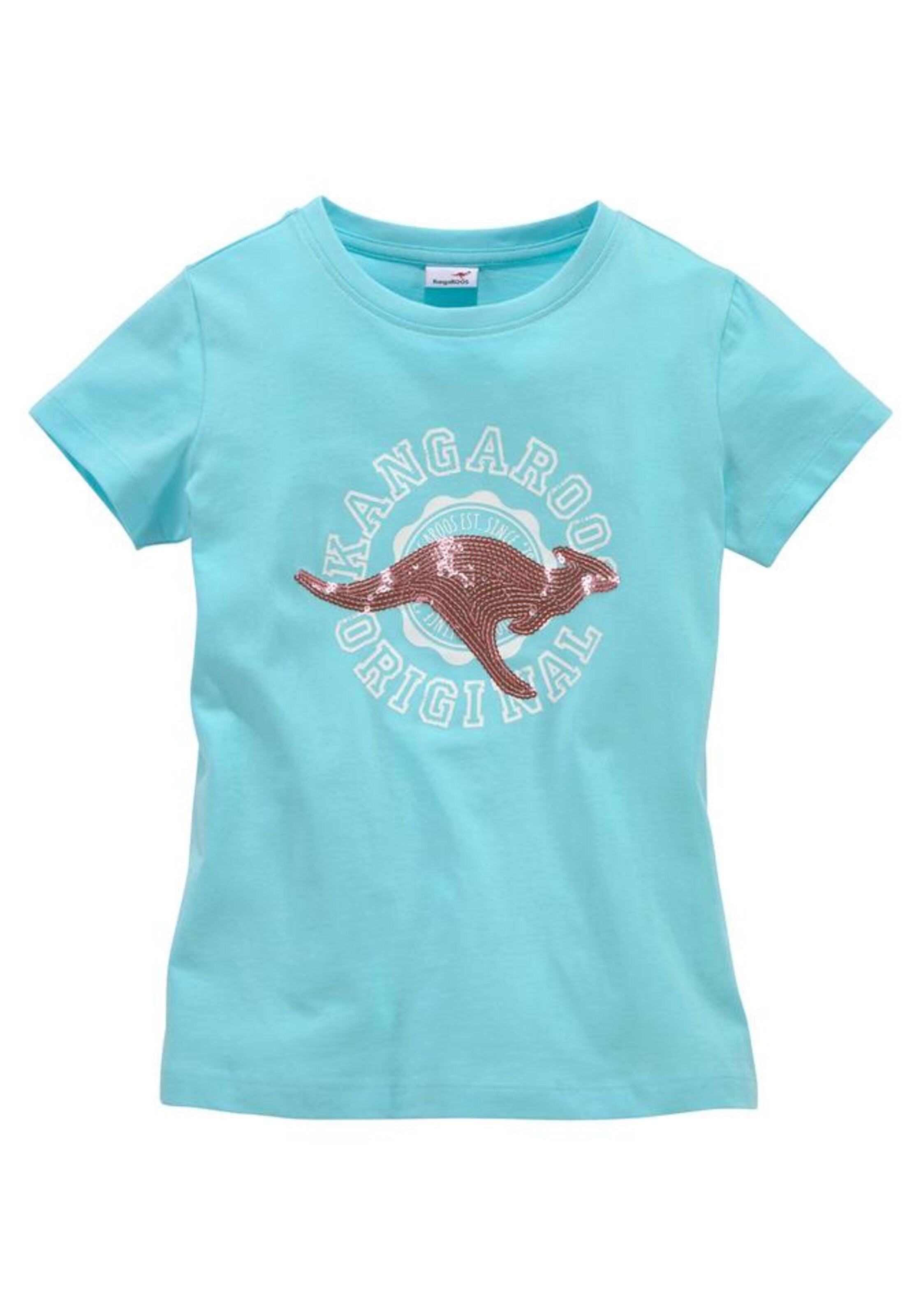 KangaROOS T-Shirt in Blau: Vorderseite