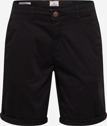 JACK & JONES - Pantalón chino 'Bowie' en negro: frente