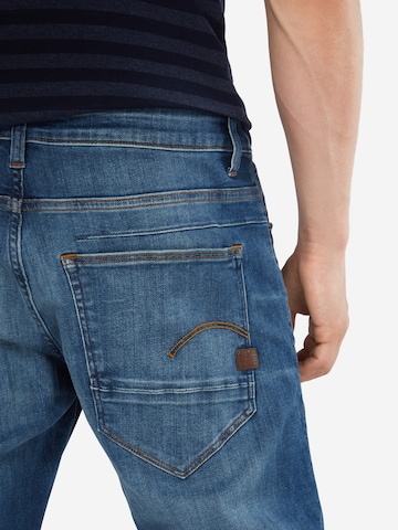 G-Star RAW Slimfit Jeans 'D-Staq' i blå