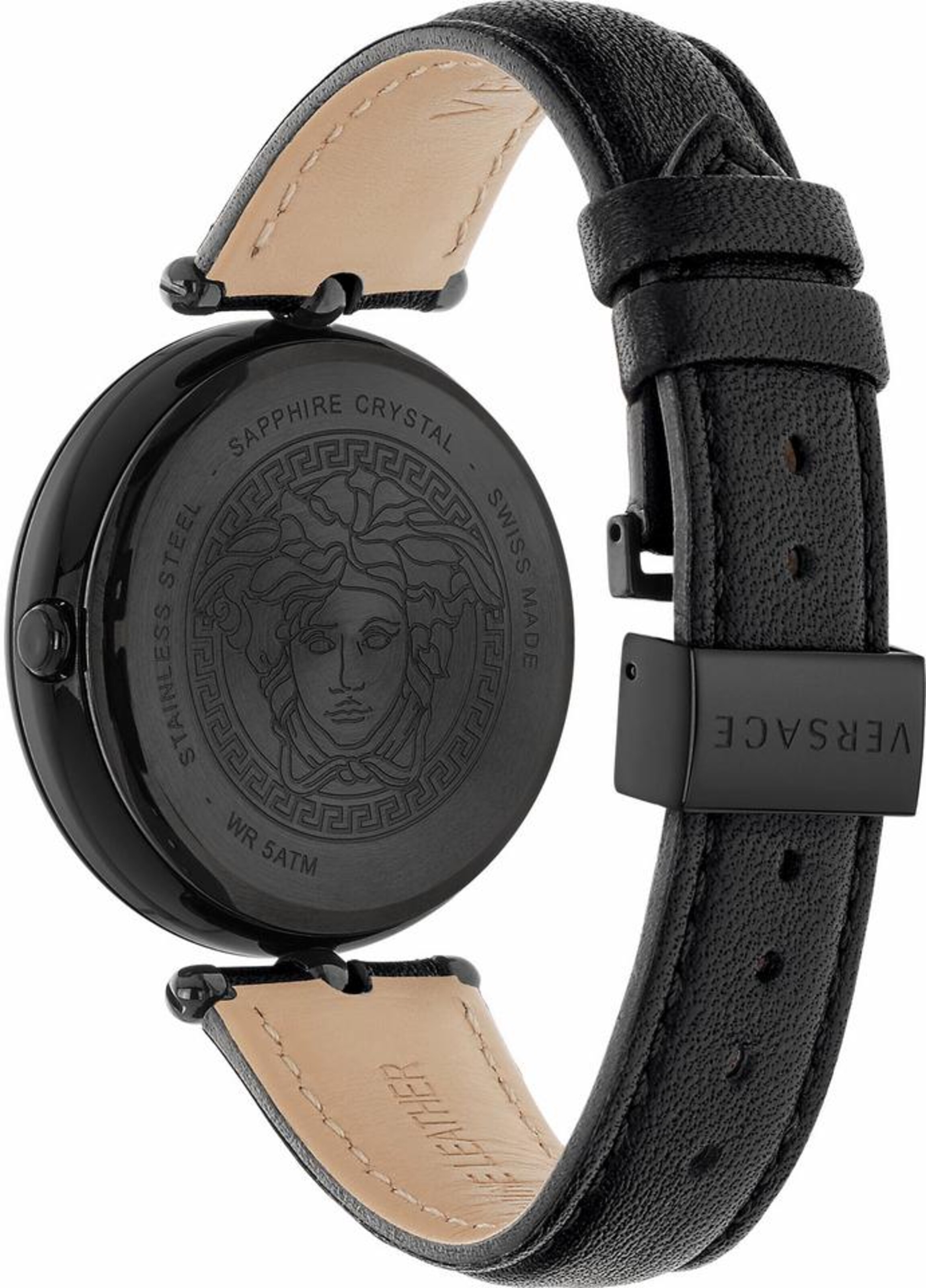 VERSACE Analog Watch 'Palazzo' in Black