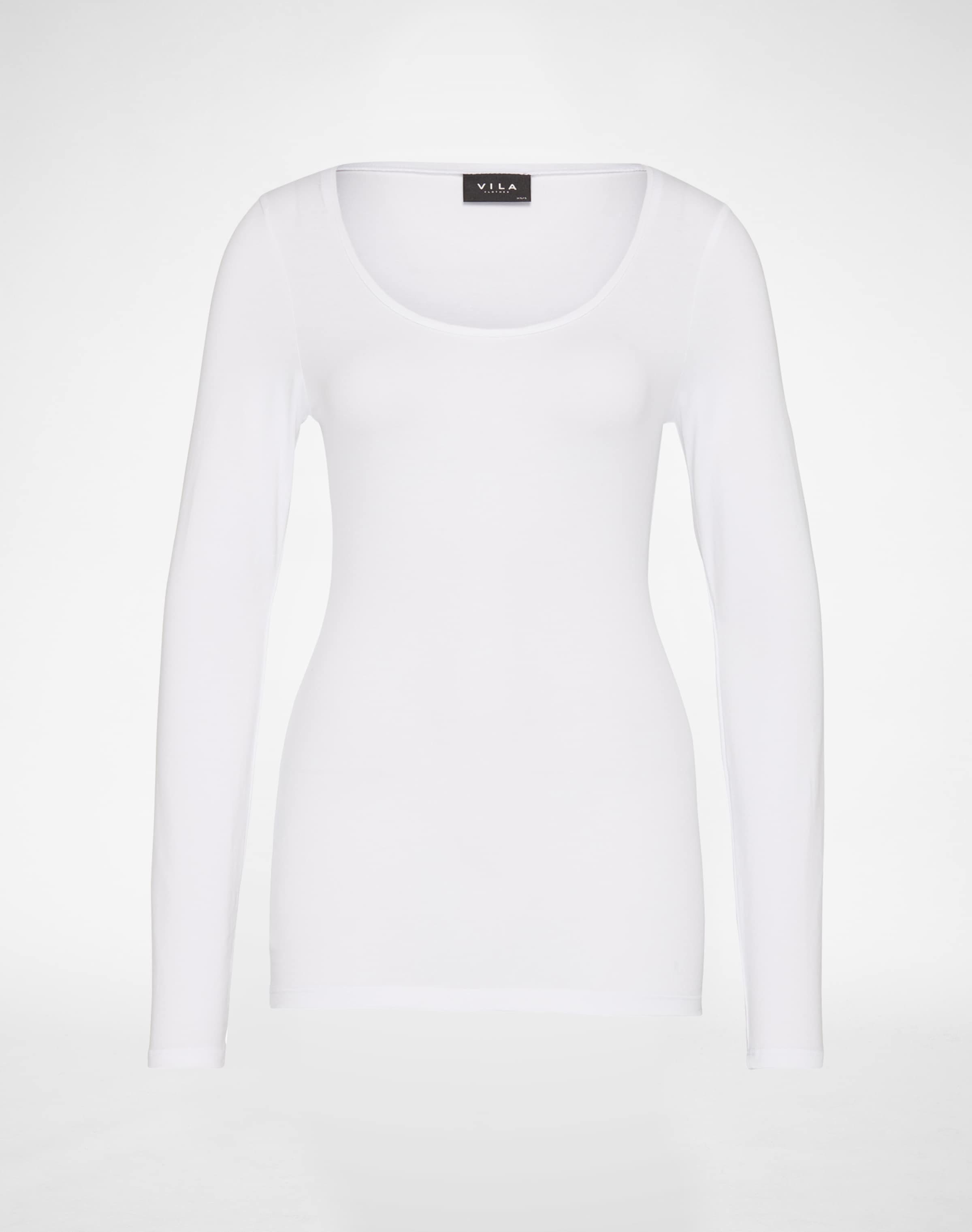 VILA - Shirt 'VIOFFICIEL' in de kleur Wit