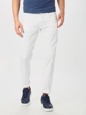 REPLAY Slimfit Jeans 'Anbass' in Weiß: Vorderseite