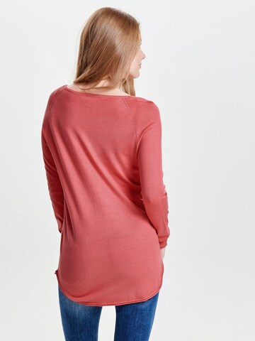 ONLY Pullover 'ONLMila' i rød