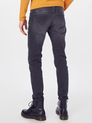 DRYKORN - Skinny Vaquero 'Jaz' en negro: atrás
