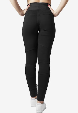 Urban Classics Skinny Leggings in Black