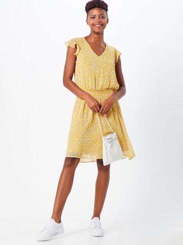 ICHI Letní šaty 'Ixeda' – žlutá