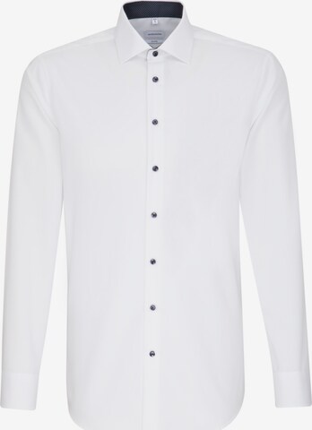 Coupe regular Chemise business SEIDENSTICKER en blanc : devant