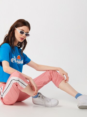 ELLESSE Loose fit Pants 'Phantom' in Pink