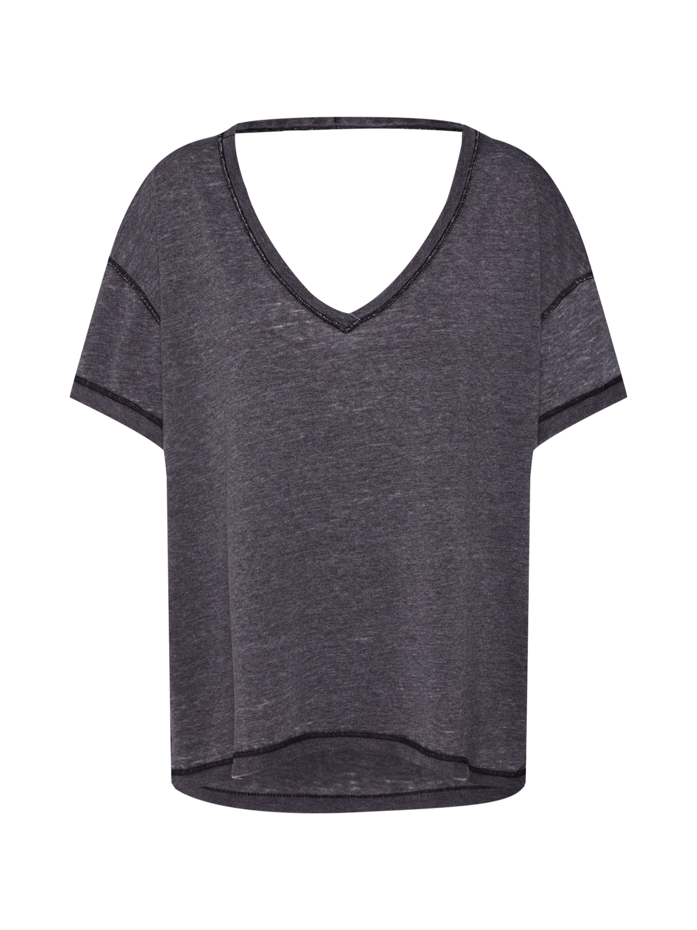 Free People - Oversized shirt 'ALL MINE' in de kleur Antraciet