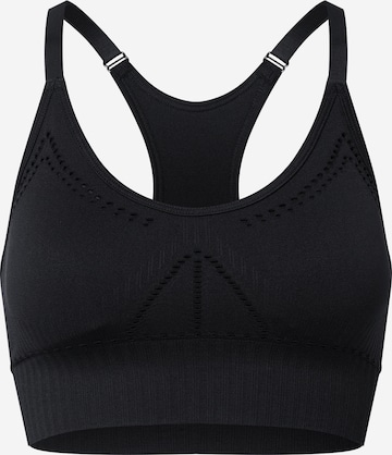 HKMX Regular Sports Bra 'The Comfort' in Black: front