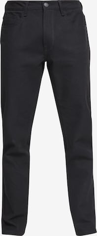 Urban Classics Regular Jeans in Black: front