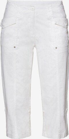 SHEEGO Regular Broek in Wit: voorkant