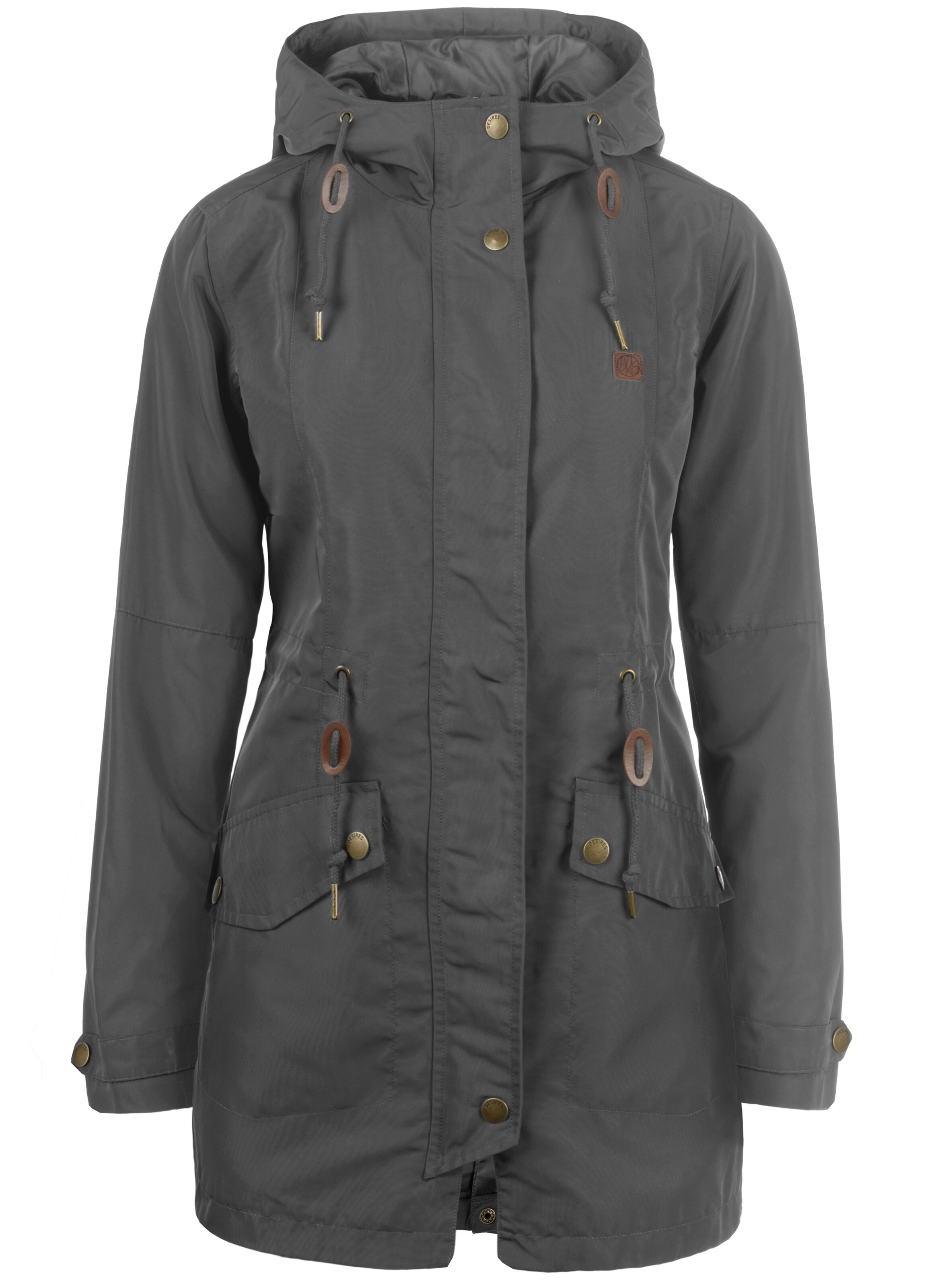 Desires - Parka 'Sakura' in dunkelgrau