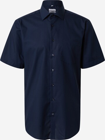 Coupe regular Chemise SEIDENSTICKER en bleu : devant