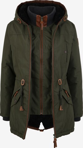 BRAVE SOUL Winter Parka 'Abby' in Green