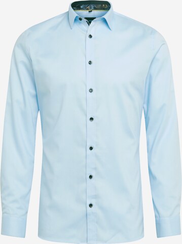 Coupe slim Chemise business 'No.6' OLYMP en bleu : devant