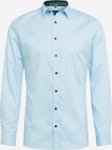 OLYMP Slim Fit Hemd 'No.6' in Blau: predná strana