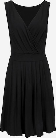 BEACH TIME Beach dress in Black: front