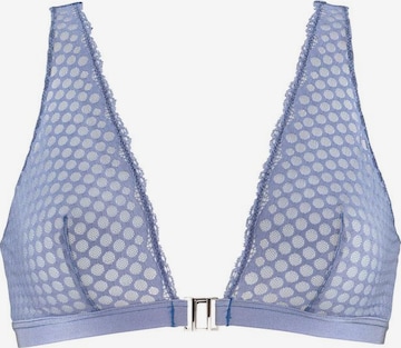 PETITE FLEUR Triangel BH in Blauw