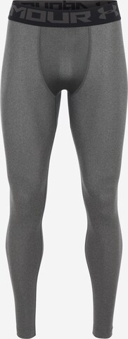 UNDER ARMOUR Workout Pants in Grey: front