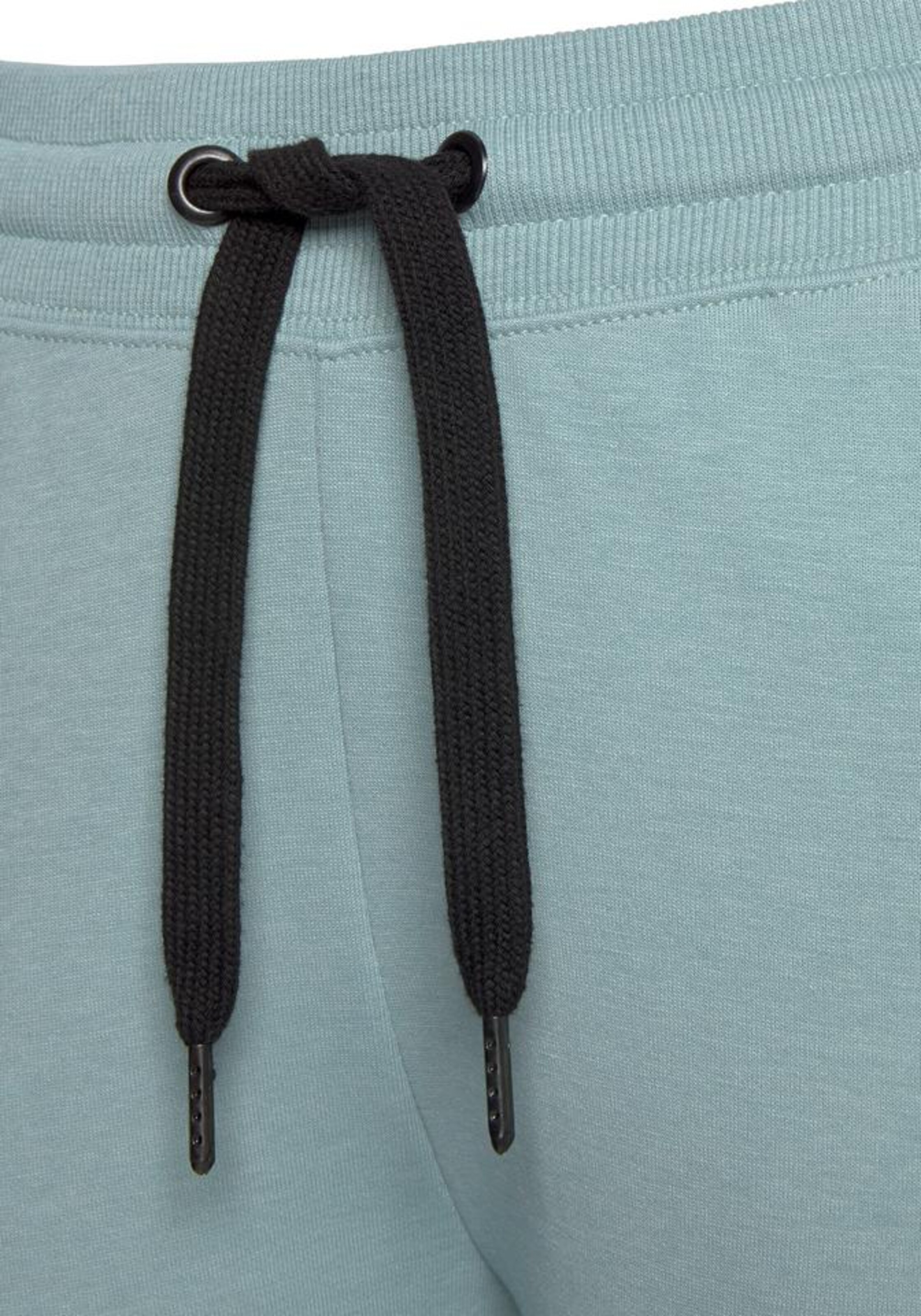 BENCH Ozke Spodnji del pižame 'Lounge' | zelena barva