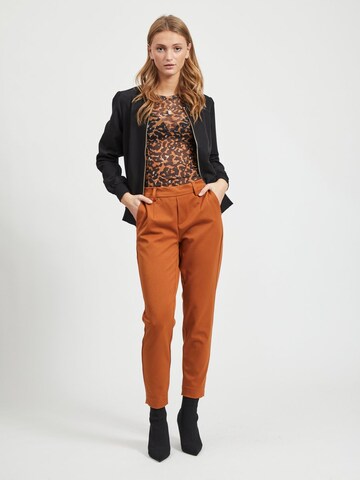 OBJECT Slim fit Trousers 'Lisa' in Brown